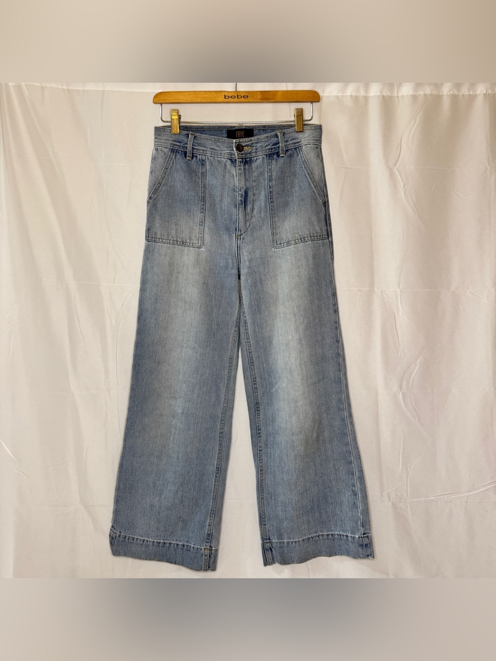 Wide Leg Frye Denim Jeans